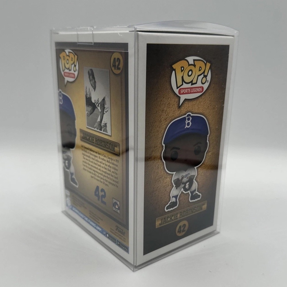 Funko Pop! Sports Legends MLB Dodgers-Jackie Robinson #42Bronze Chase Figure - Picture 4 of 10